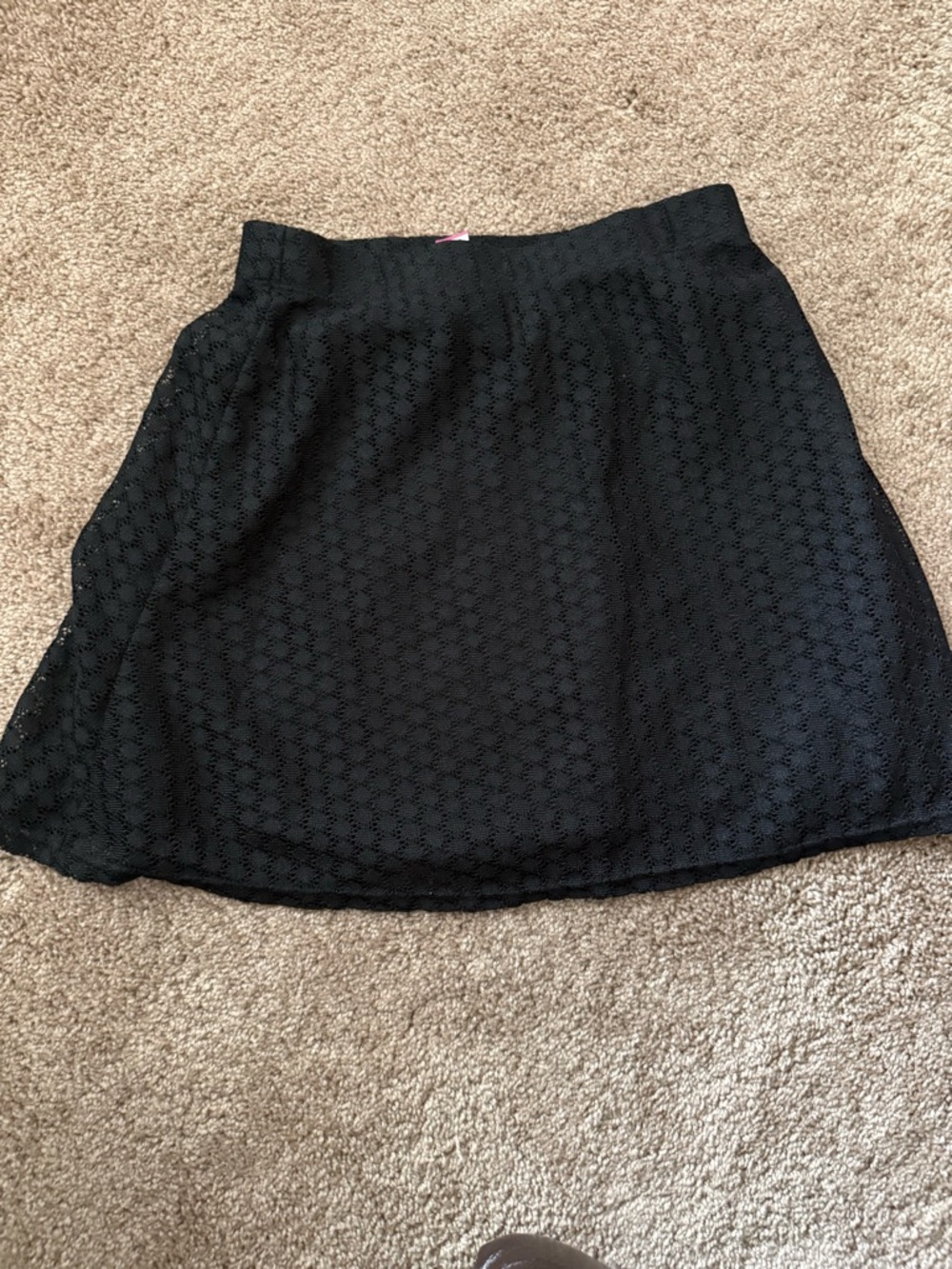 No Biundaries Black swim cover up - Mini Skirt
